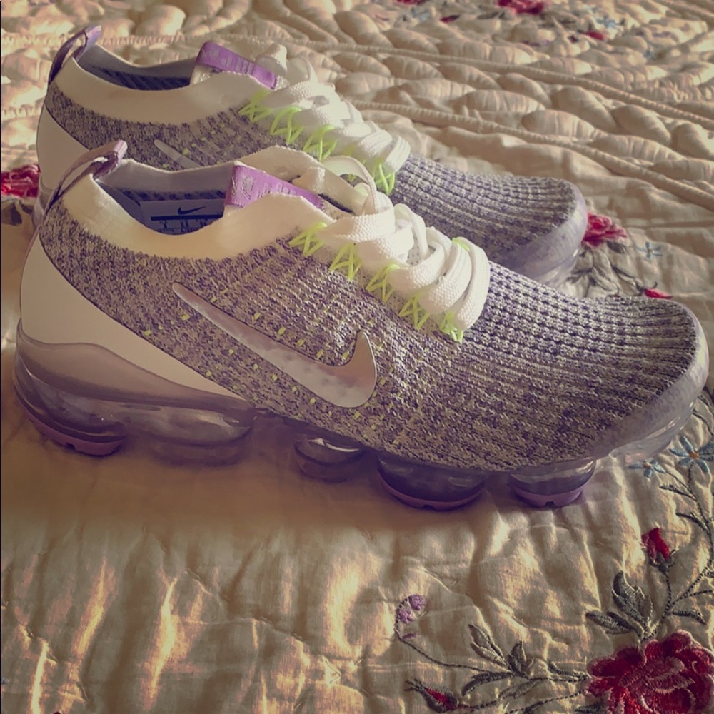 Nike Air Vapormax Flyknit 3 True White Barely Volt